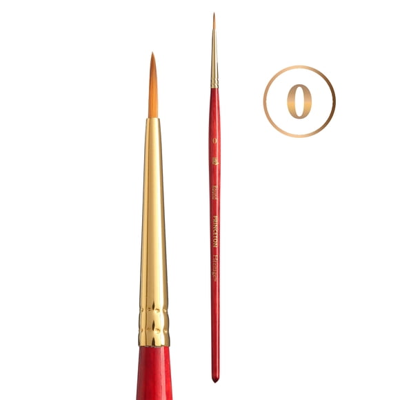 Pincel Princeton 0 redondo de sable sintético – Serie Heritage