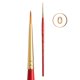 thumbnail image 1 of Pincel Princeton 0 redondo de sable sintético – Serie Heritage, 1 of 6