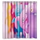 thumbnail image 1 of Cortina de ducha de colección de juguetes, juego de cortina de baño con ganchos, tamaño 66 x 72 pulgadas, 1 of 3