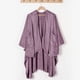 thumbnail image 4 of Manta poncho portátil Berkshire Primalush de felpa, morado, 4 of 7