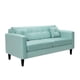 thumbnail image 2 of Sofa New Retro 3C Felpa 00 Verde Agua, 2 of 6