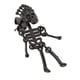 thumbnail image 2 of Halloween Punk Skull Head Skeleton Earring Stud fiesta traje negro, 2 of 5
