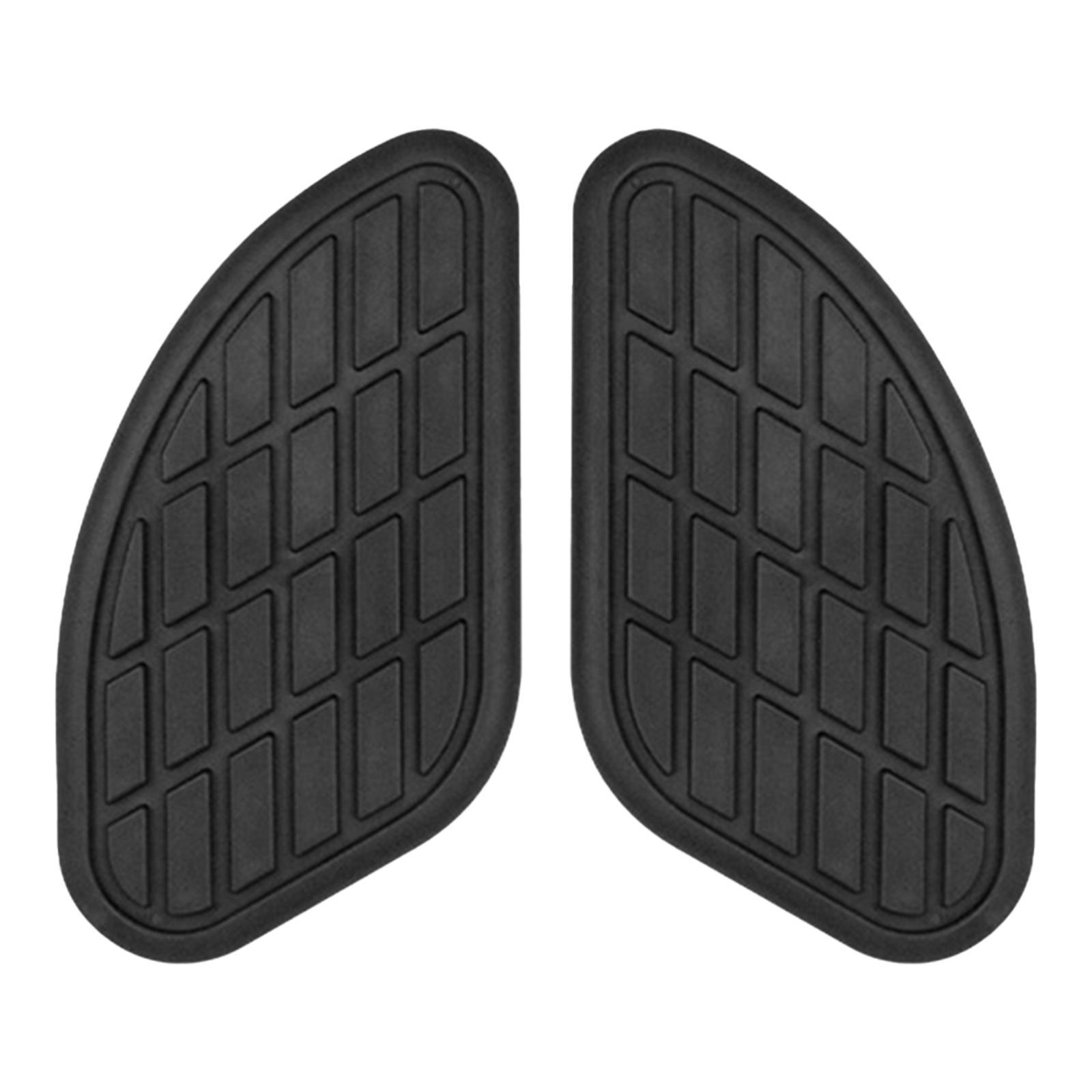 Ioensy - 2 Piezas De Protectores De Depósito De Motocicleta, Pegatinas De Repuesto, Color Azul