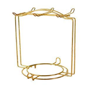 Bothyi - Soporte Para Tazas, Estante De Almacenamiento Anticorrosión, Organizador Para Cocina, Dorado