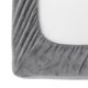 thumbnail image 4 of Juego de sábanas Elegant Comfort de franela de terciopelo completamente gris, 4 piezas, 4 of 9
