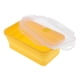 thumbnail image 2 of Plegable de silicona Lunch Box Bowl Bento Plegable Almacenamiento de alimentos 540ML Amarillo, 2 of 3