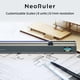thumbnail image 2 of Regla de báscula inteligente NeoRuler Digital de 30 cm con 93 básculas Bluetooth, 2 of 6