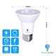 thumbnail image 2 of Bombillas LED Bluex PAR20, 8 W, 500 lm, 3000 K, paquete de 2, 2 of 6