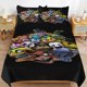 thumbnail image 1 of x531 Five Nights at Freddy's Bed Duvet Cover Microfiber Bedding Sets 3D Printed Lightweight 3 Piece Comforter Sets, 1 Duvet Cover And 2 Pillow Shams for Kids Boys Girls 90"x90" jn531, 1 of 5