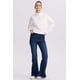 thumbnail image 4 of Jeans Mujer Flare Bolsillo Azul Oscuro - ll, 4 of 4