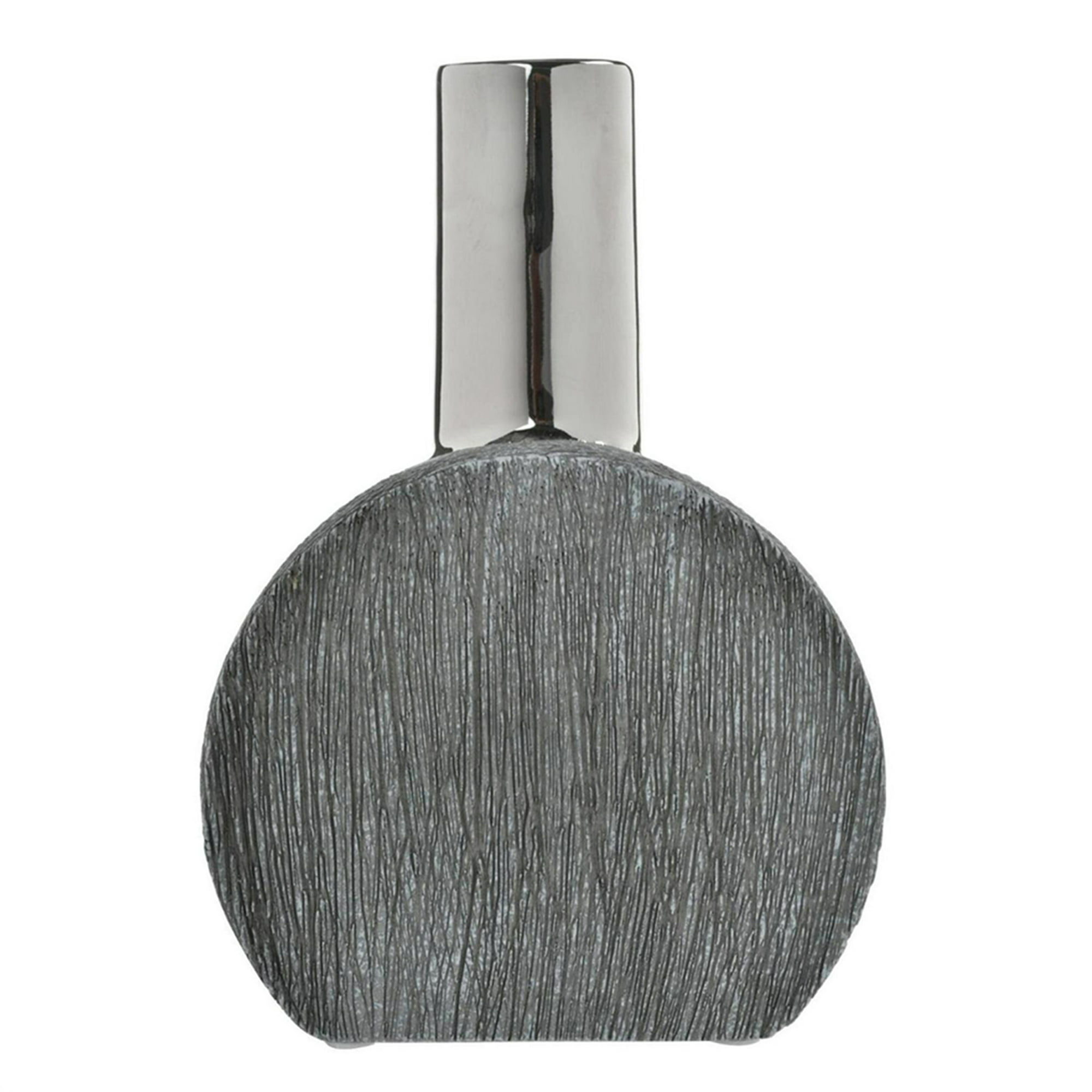 Mallorca - Jarrón Decorativo Alhambra Circular Silver