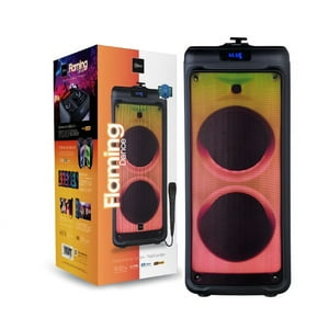 Microlab - Parlante Flaming Dance – Amazing Light 9106 Naranja