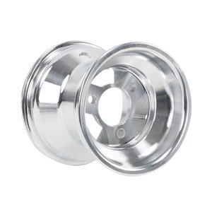 Magideal - Llanta Delantera De Aluminio De 5 Pulgadas, Repuesto Práctico, Accesorio Para Neumáticos, Pieza Para Go Karts, Motos De Cross, Utv, Atv, Coches De Dri Tipo De Agujero Central