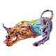 thumbnail image 5 of Escultura De Animales De Toro De Resina De Pintura Creativa Para Decoración De Escritorio De Dormitorio Estilo B, 5 of 5