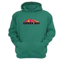 Genérico - Polerón Canguro Green Day Verde Aguamarina Talla Xs Unisex
