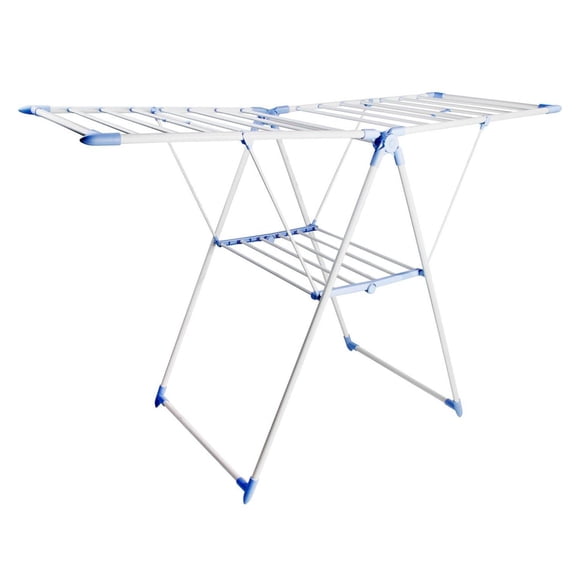 Tendedero De Ropa Plegable 155x61x99Cm Celeste