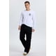 thumbnail image 4 of Jeans Hombre Cargo Con Broche Negro, 4 of 4