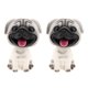 thumbnail image 4 of Resina Bobble Head Dog Figurilla Juguete Home Car Dashboard Decor Pug, 4 of 5