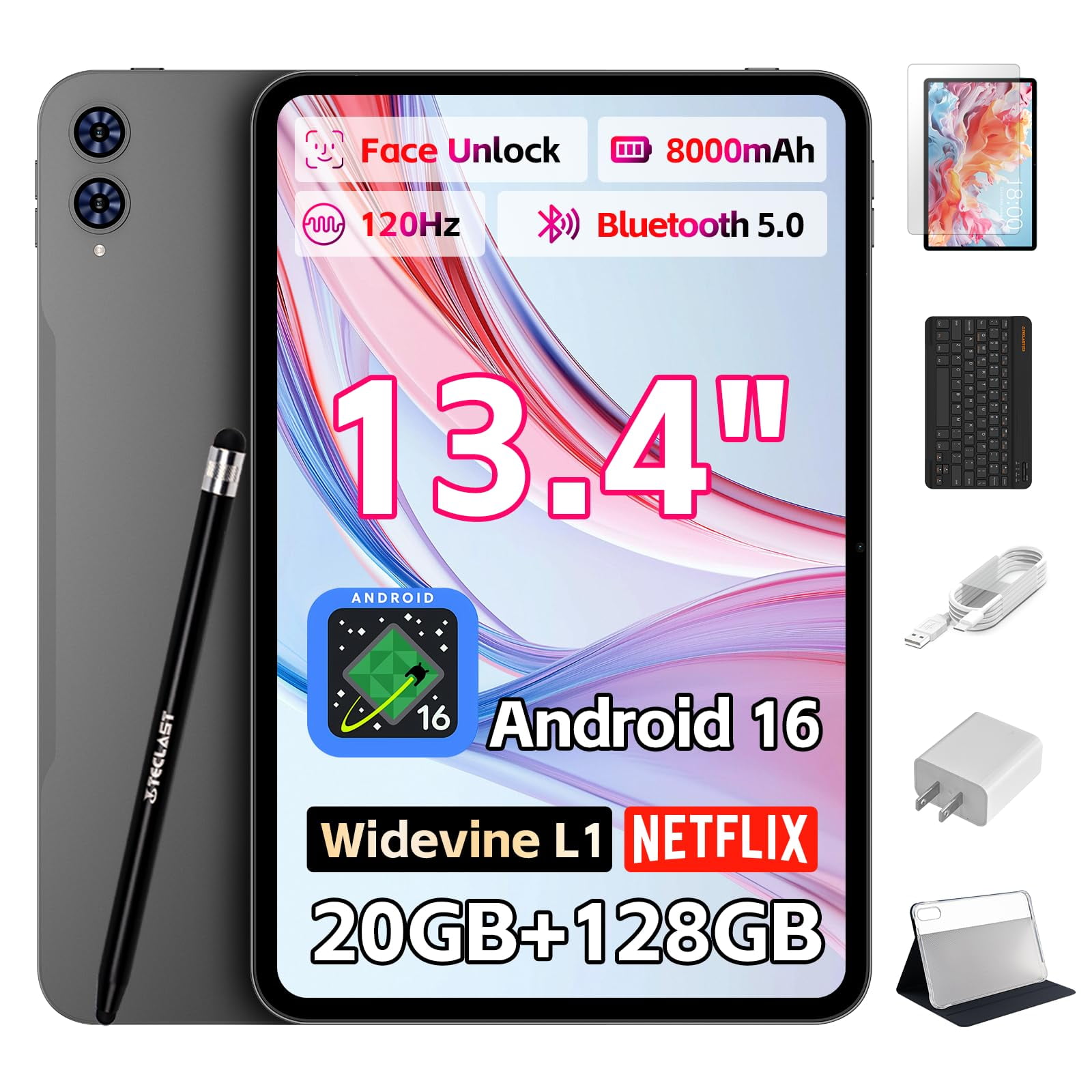 Tablet Teclast T65 13,4" Android 16 20gb Ram 128gb