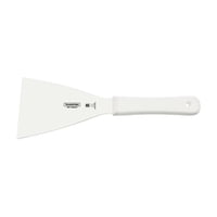 Espátula Raspador Tramontina Profesional Con Lámina En Acero Inoxidable Y Mango De Polipropileno Blanco 5X4""