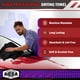 thumbnail image 4 of Toalla AIDEA 61x79 cm 2 unidades negra de microfibra para coche, 4 of 8