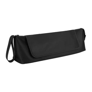 Ioensy - Bolsa De Viaje Para Herramientas Para El Cabello Y Tapete Resistente Al Calor, Diseño 2 En 1 Para Alisadores, Color Negro