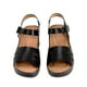 thumbnail image 2 of Sandalia Plataforma Negro Casual Qiu325 Mujer, 2 of 3
