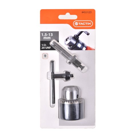 Tactix - Mandril Con Adaptador Sds Plus Y Llave