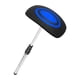 thumbnail image 1 of Golf Club Bag Travel Support Stick Aleación De Aluminio Longitud Ajustable Pole Azul, 1 of 5