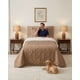 thumbnail image 4 of Plumon De Microfibra Embossed Sherpa Plaza y Media, 4 of 6