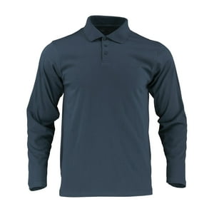 T-World - Polera Polo Dryfresh Smooth® 60% Algodón M/L Hombre Azul Piedra