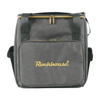 Magideal - Bolsa De Almacenamiento Registro De Vinilo Propiedad De Transporte De Viaje Gran Capacidad Organizador De Almacenamiento De Cd Bolsa Para La Oficina D