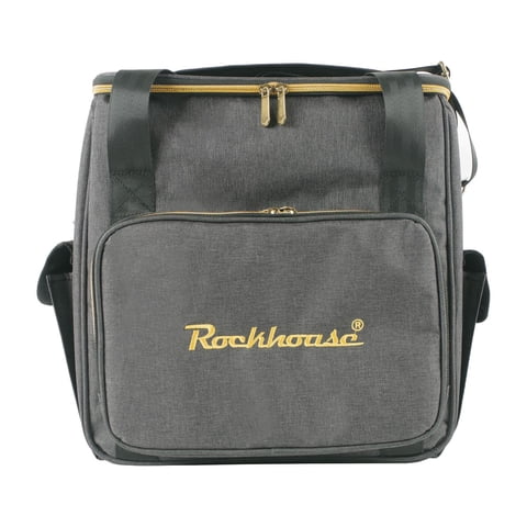 Magideal - Bolsa De Almacenamiento Registro De Vinilo Propiedad De Transporte De Viaje Gran Capacidad Organizador De Almacenamiento De Cd Bolsa Para La Oficina D