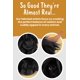 thumbnail image 3 of Animal de peluche Living Nature Highland Cow, negro con sonido, 23 cm, 3 of 6