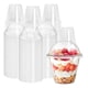 thumbnail image 1 of X100 Vasos Plasticos Desechables Vaso Tapa Domo Sin Hoyo 9oz Transparente, 1 of 10