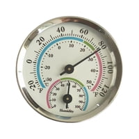 Ioensy - Higrómetro De Pared De 2 Pulgadas, Medidor De Humedad, Almacén, Jardín Doméstico Analógico