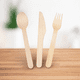 thumbnail image 2 of Kit Cubiertos de Madera (Cuchara, Cubierto, Cuchillo, Servilleta). 50 unidades, 2 of 3