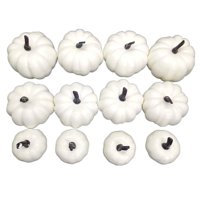 Bothyi - 12 Uds. Modelo De Calabazas Falsas Mini Calabazas De Espuma Falsas Para Halloween Boda Otoño