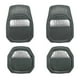 thumbnail image 1 of Alfombra Auto Goma Tuning 4 Piezas Blanco Deluxe, 1 of 3