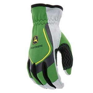 Guantes De Trabajo John Deere Jd00035-Xl Para Hombre Piel De Vacuno Dividida