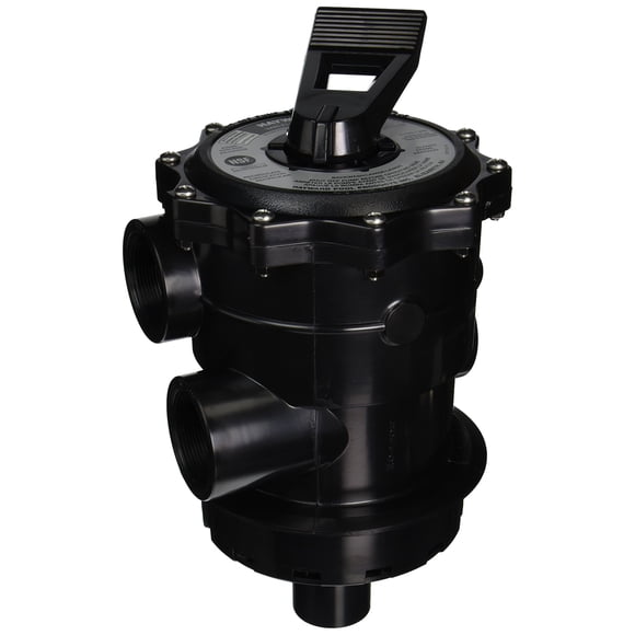 Válvula de control Hayward SP071621 VariFlo de montaje superior, negra