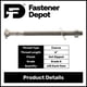 thumbnail image 2 of Kit de pernos de carruaje Fastener Depot 1/2" x 20 cm (25 uds), 2 of 6