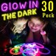 thumbnail image 5 of Pulseras LED TURNMEON, 30 unidades, juguetes que iluminan la fiesta de Año Nuevo, 5 of 6
