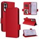 thumbnail image 1 of Funda Cartera para Samsung Galaxy S25 Edge Tapa Flip con Ranuras y Soporte Rojo, 1 of 5