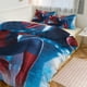 thumbnail image 1 of Cartoon Spiderman Kid Boy Room Decor Size Bedding Set for 3 Piece Bedding with 1 Flat Sheet And 2 Pillowcases Twin, 1 of 5