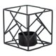 thumbnail image 3 of Candelabro Votivo Candelita Candelabro De Escritorio Cena Decoración De Vacaciones Negro, 3 of 5