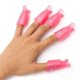 thumbnail image 1 of Removedor de esmalte de uñas HiMo 10 piezas, plástico rosa, 1 of 5