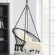thumbnail image 4 of Silla Hamaca Colgante Redonda Interior Exterior Negro, 4 of 4