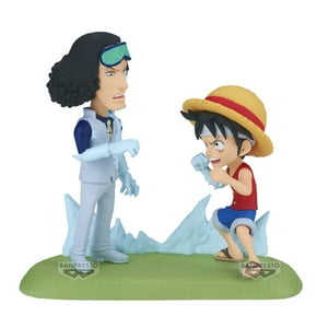 Banpresto - Figura Coleccionable One Piece Wcf Log Stries Luffy Vs Kuzan
