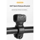 thumbnail image 2 of 360 grados giratorio clip de bicicleta, soporte de bicicleta, clip de luz, soporte de luz linterna / accesorio para el asiento de baño (negro), 2 of 3